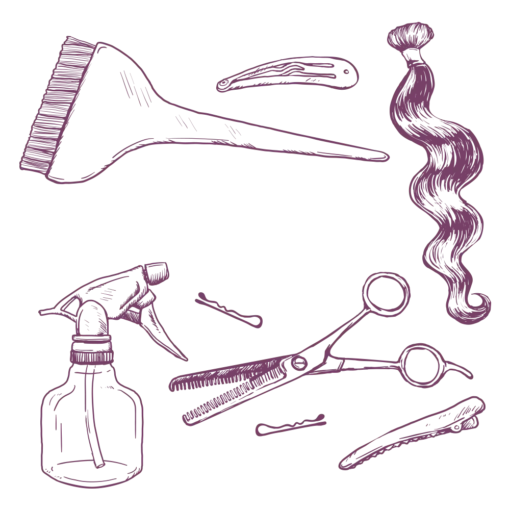 Hairdressing Tools for Salon