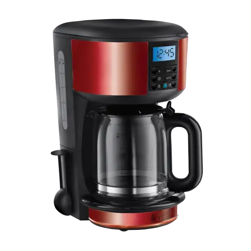 Red and Black Coffee Maker