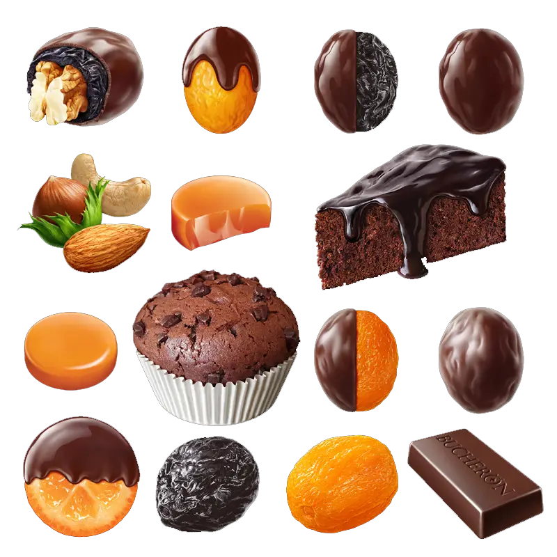 Assorted Chocolate and Nuts