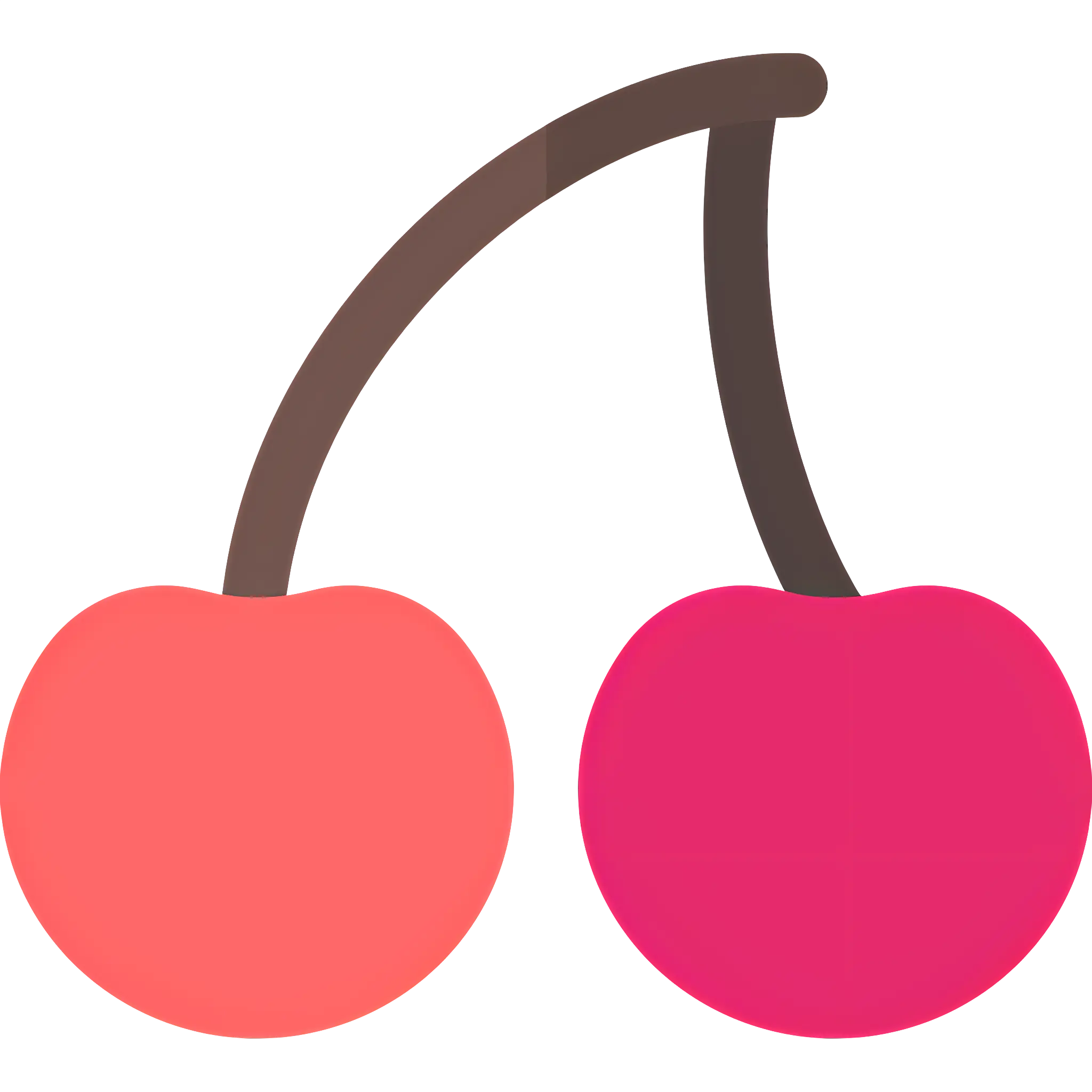 Pair of Red Cherries