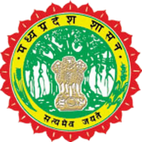 Official Government Emblem with Green and Red Design
