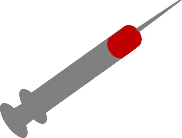 Illustration of a Syringe for Medical Use