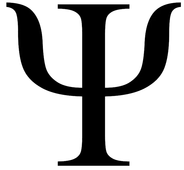 Psi Character Symbol Design