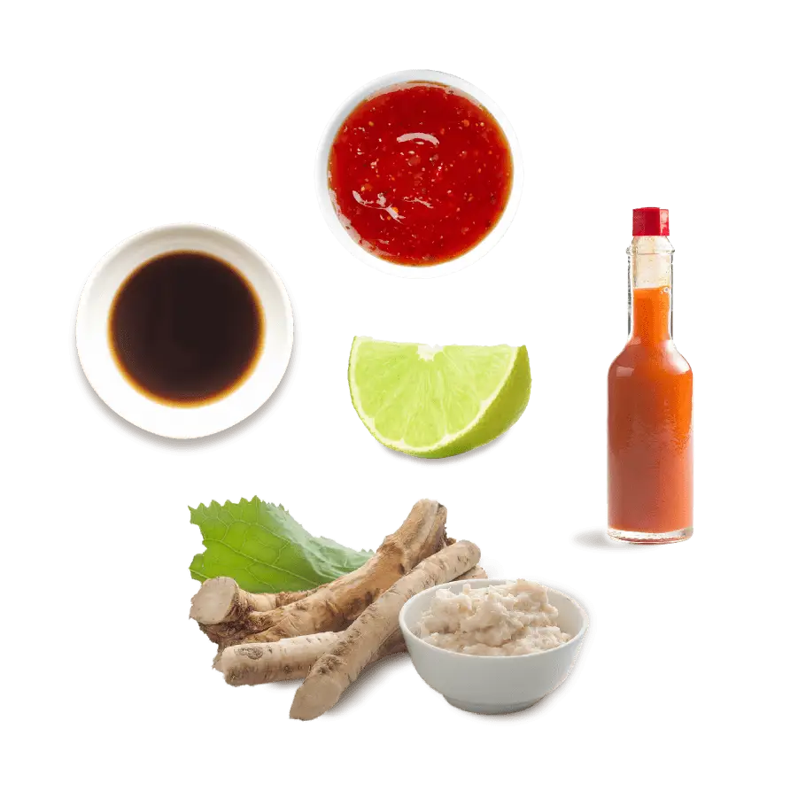 Assorted Condiments and Sauces