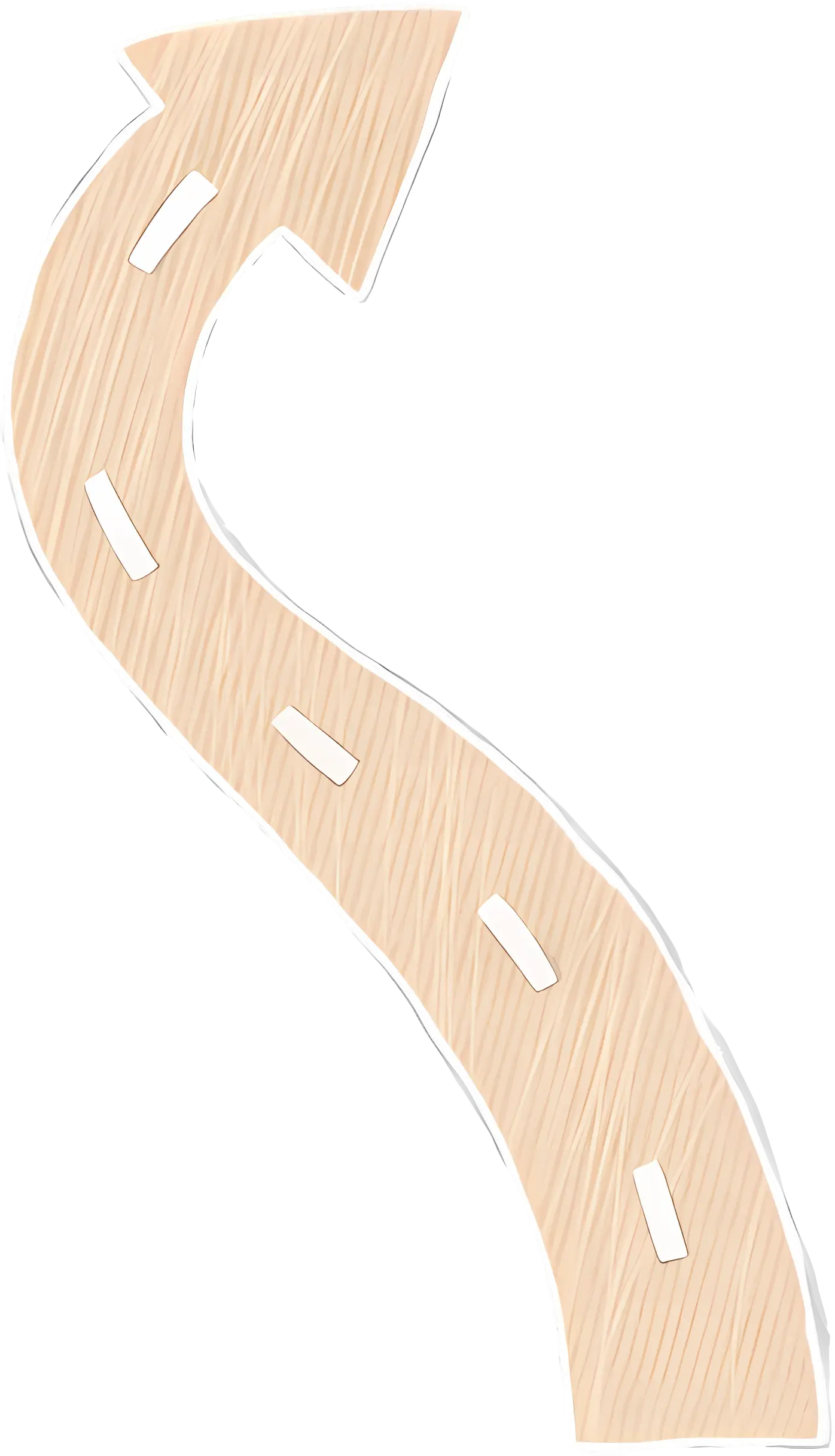 Curved Road Illustration