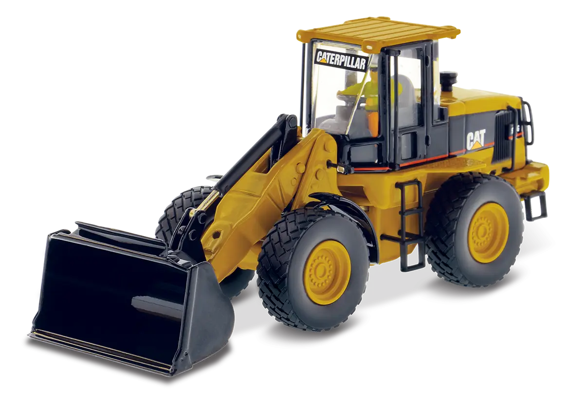 Yellow Construction Loader Excavator