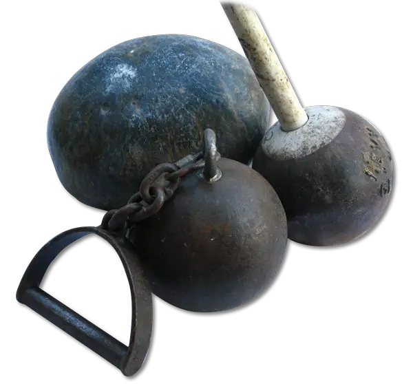 Vintage Exercise Weights