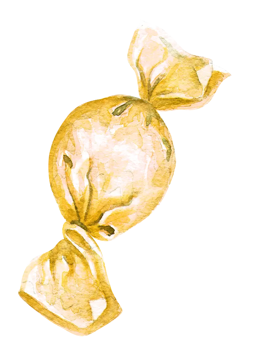 Golden Wrapped Candy