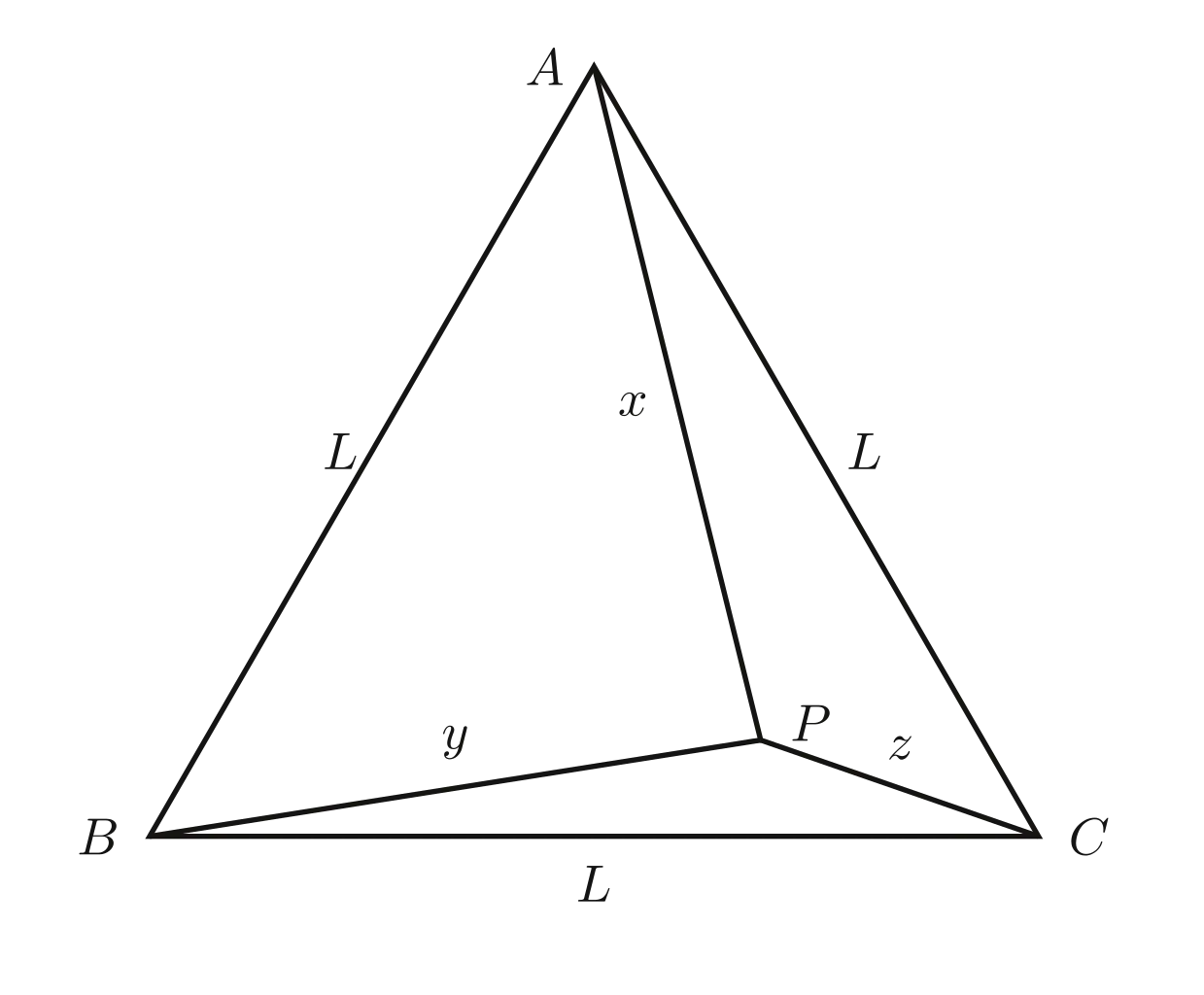 Triangular Pyramid Geometry Diagram