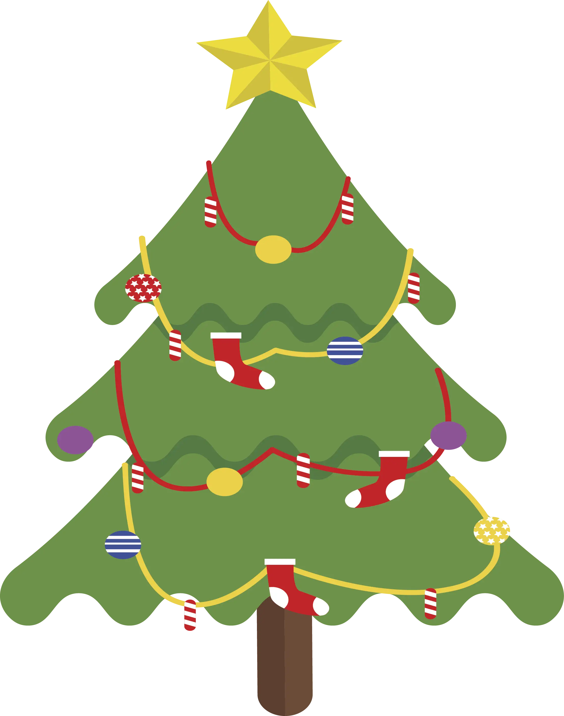 Decorated Christmas Tree for Festive Celebrations