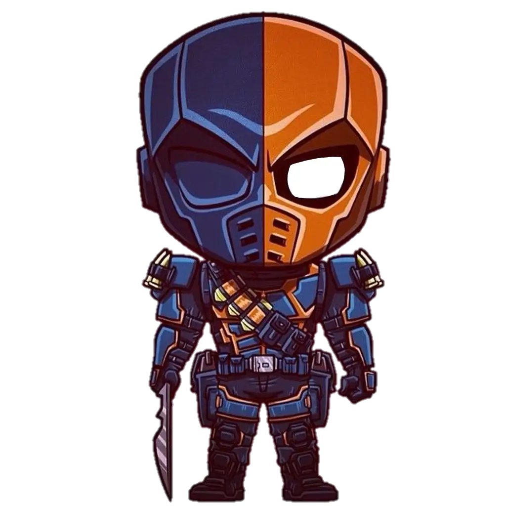 Armored Cartoon Character