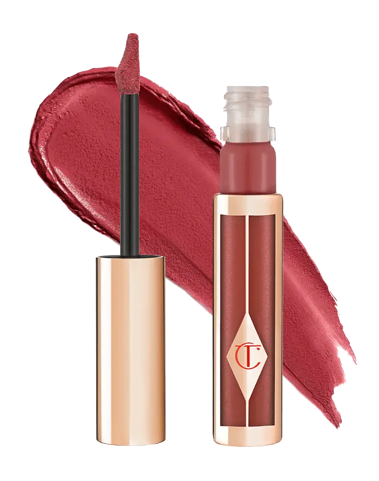 Red Lipstick with Brush