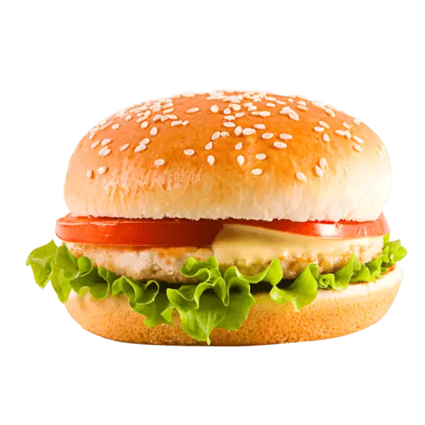 Classic Burger with Sesame Bun