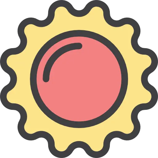 Bright Sun Icon