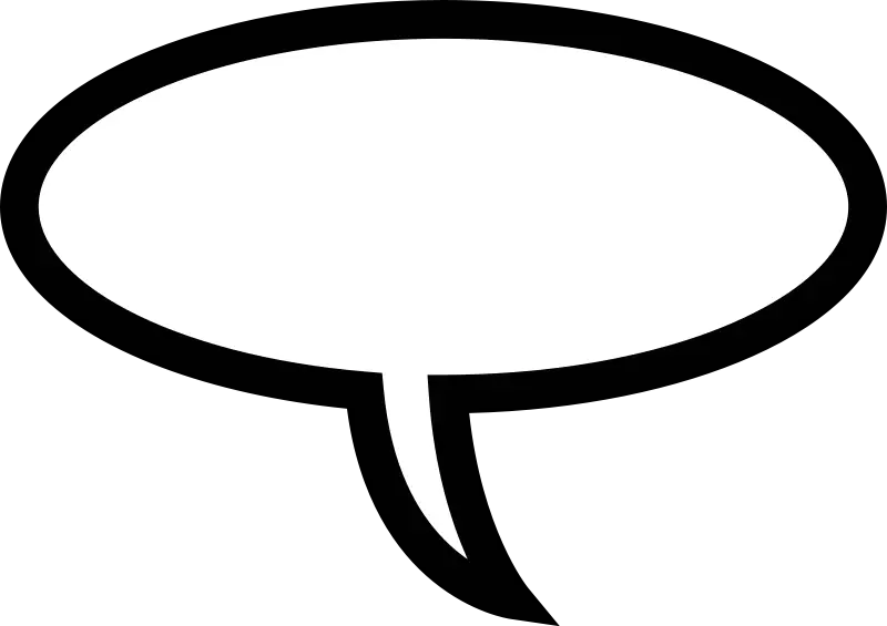 Speech Bubble Illustration for Conversation Design