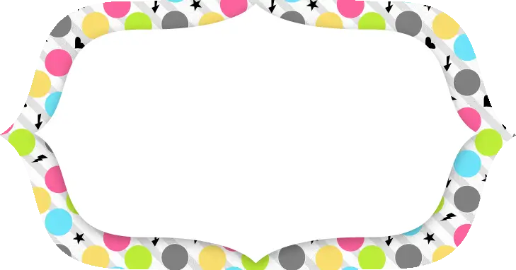Colorful Decorative Frame for Creative Designs