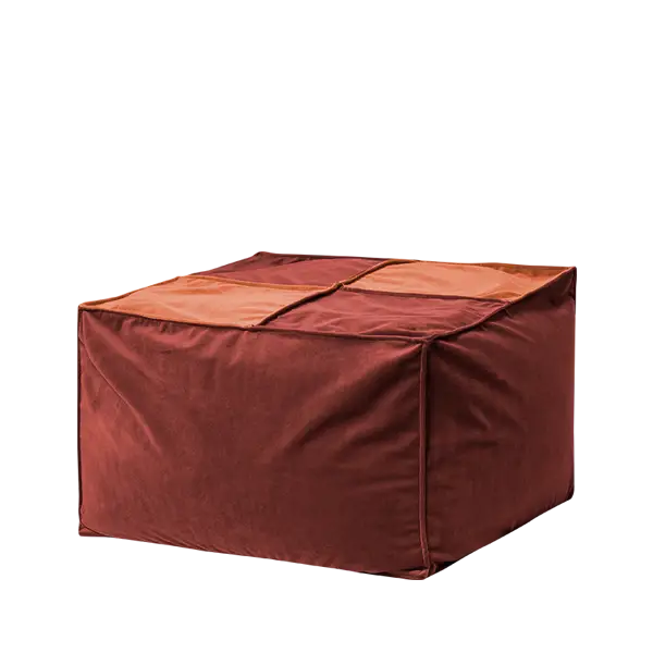 Brown Ottoman for Living Room