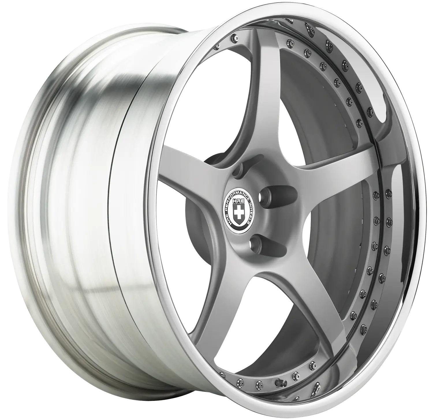 Metallic Car Wheel Rim Design