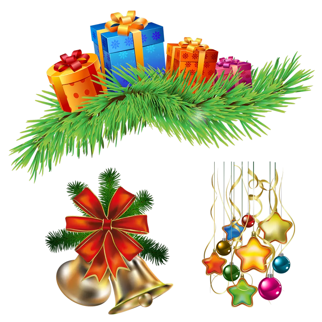 Decorative Christmas Ornaments and Gifts