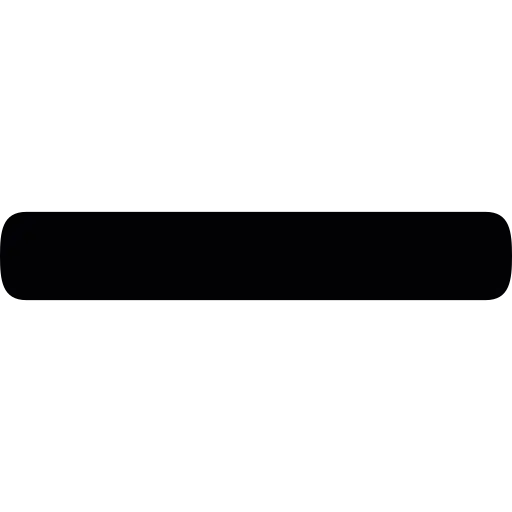 Minimalistic Black Bar Shape