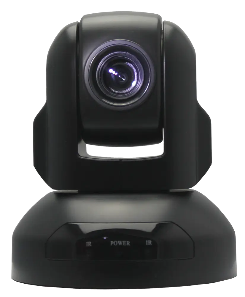 Black PTZ Camera for Surveillance and Security