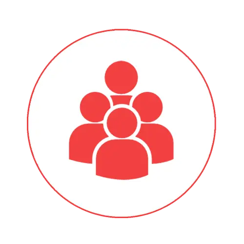 Group Symbol Icon Representing Teamwork