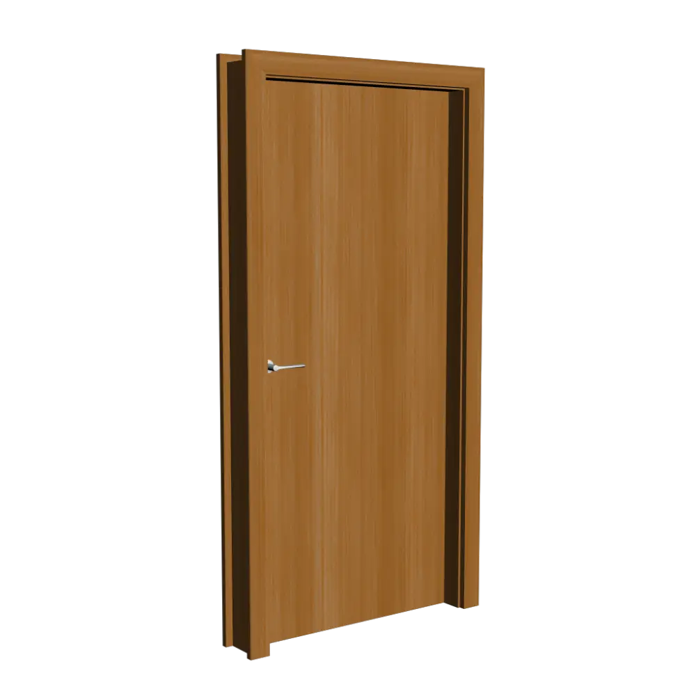Wooden Door Illustration