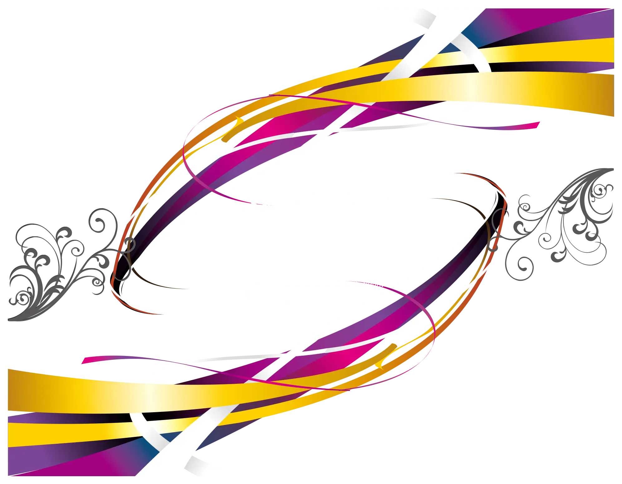 Colorful Abstract Swirl Design