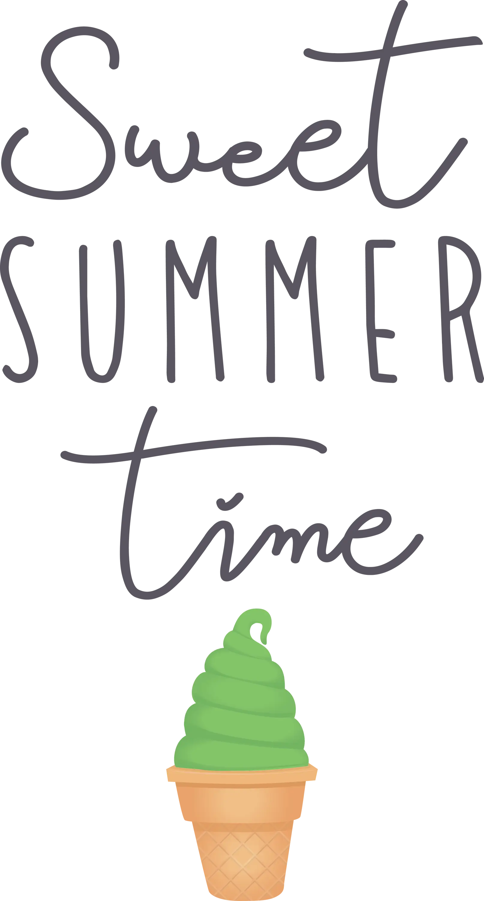 Sweet Summer Time Ice Cream