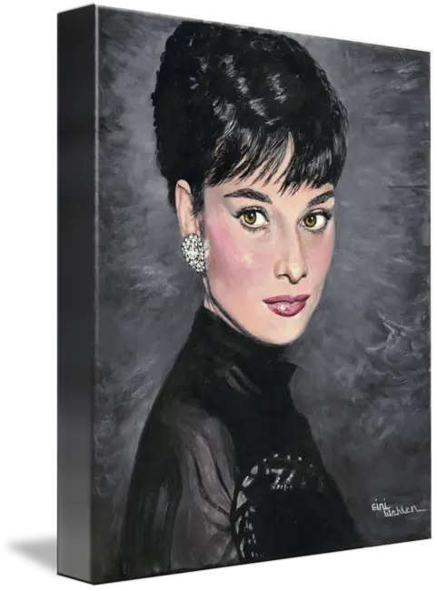 Elegant Woman Portrait Painting