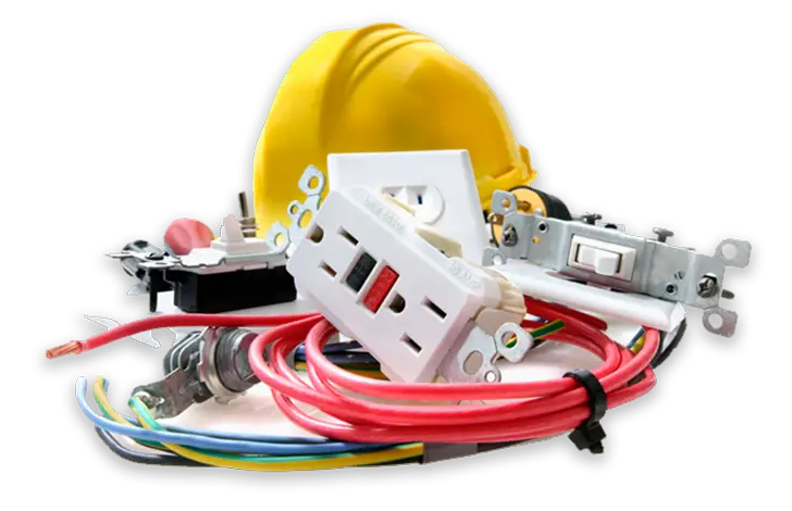 Assorted Electrical Components and Tools