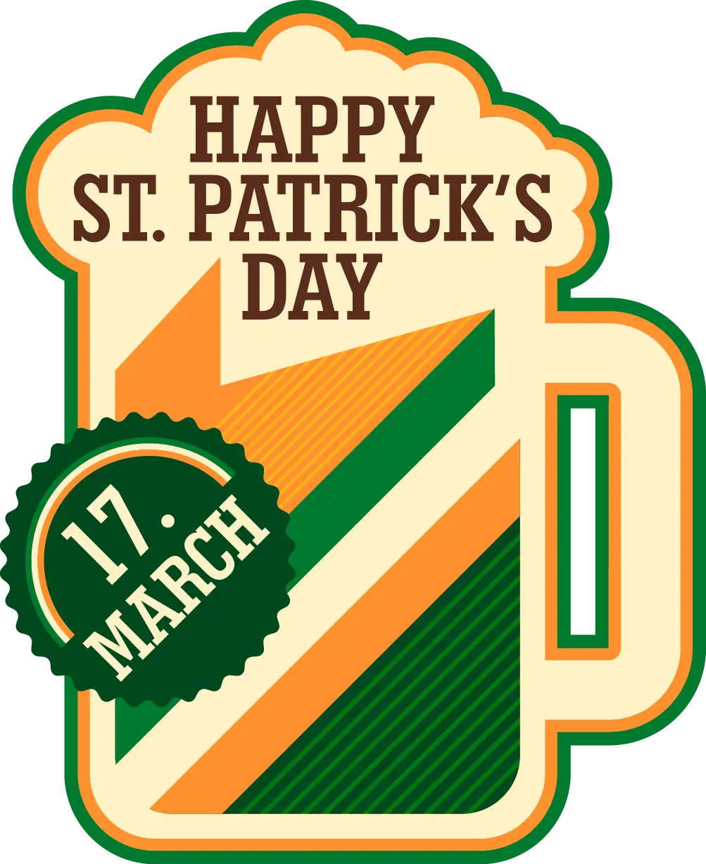 Happy St. Patrick&#039;s Day Beer Mug