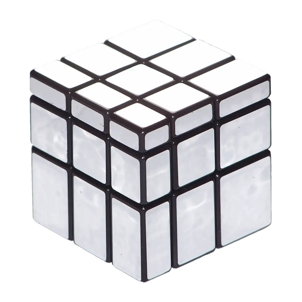 White Rubik&#039;s Cube Puzzle