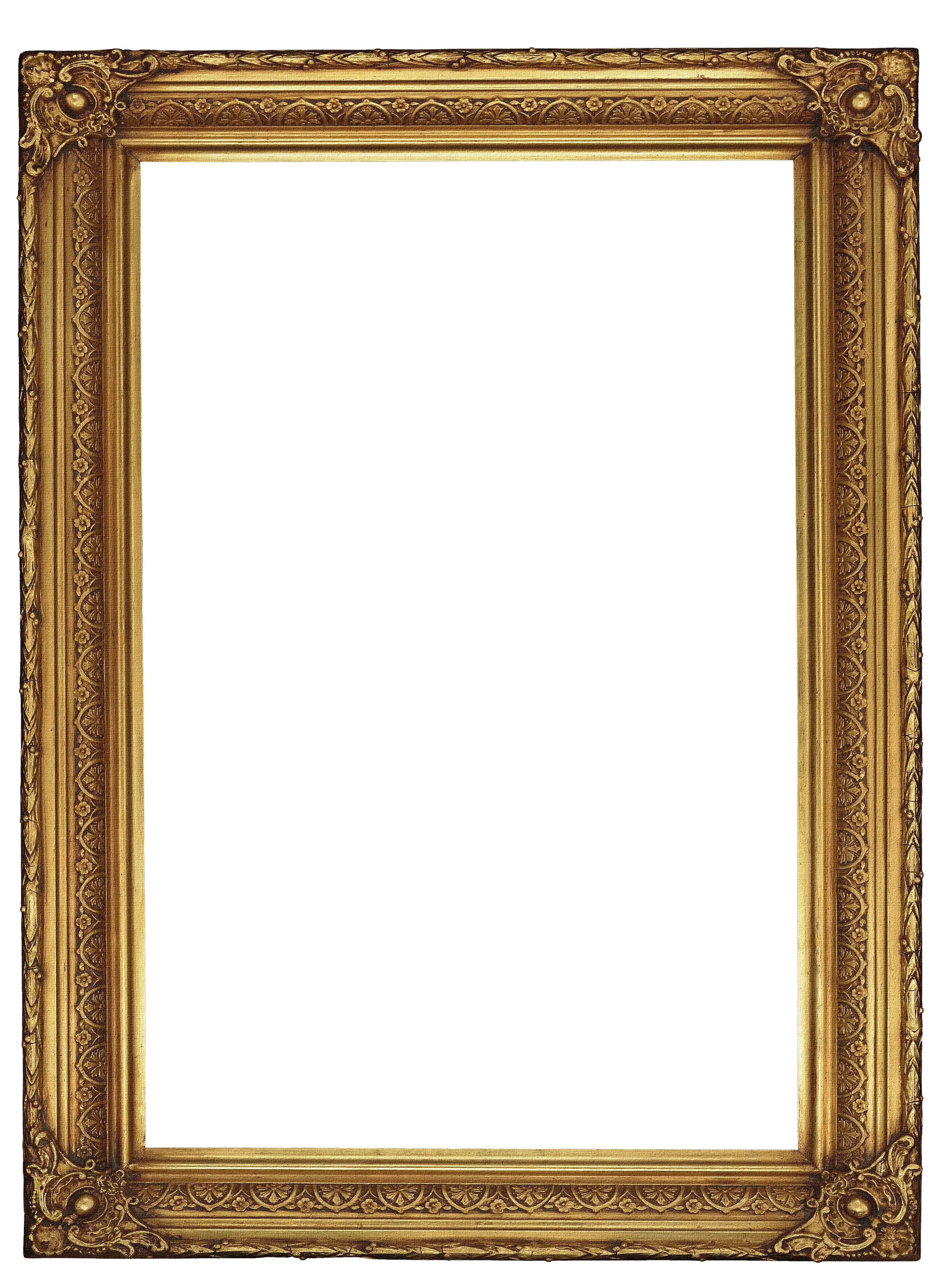 Elegant Golden Picture Frame