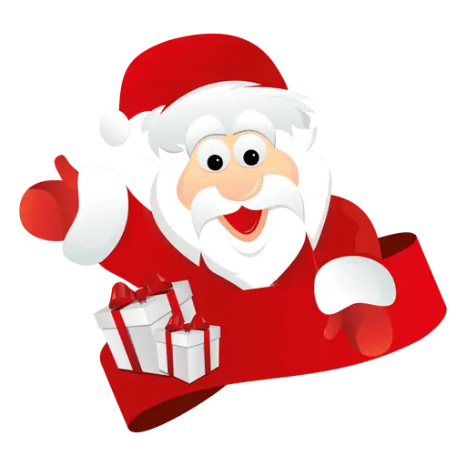 Santa Claus Illustration for Christmas Holidays
