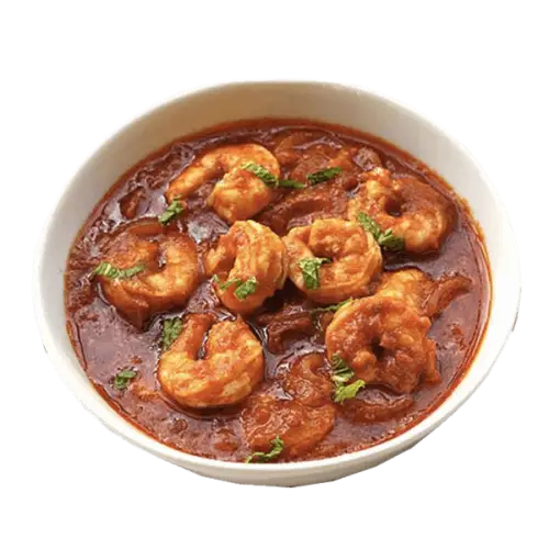 Delicious Shrimp Curry in a Bowl