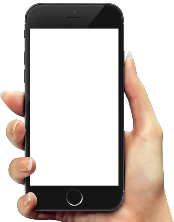 Smartphone Held in Hand