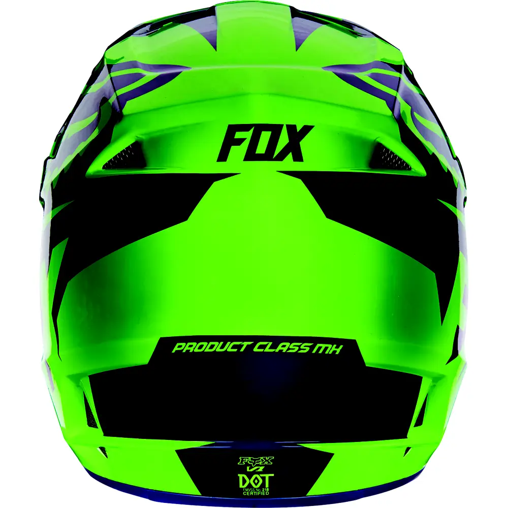 Bright Green Motorcycle Helmet