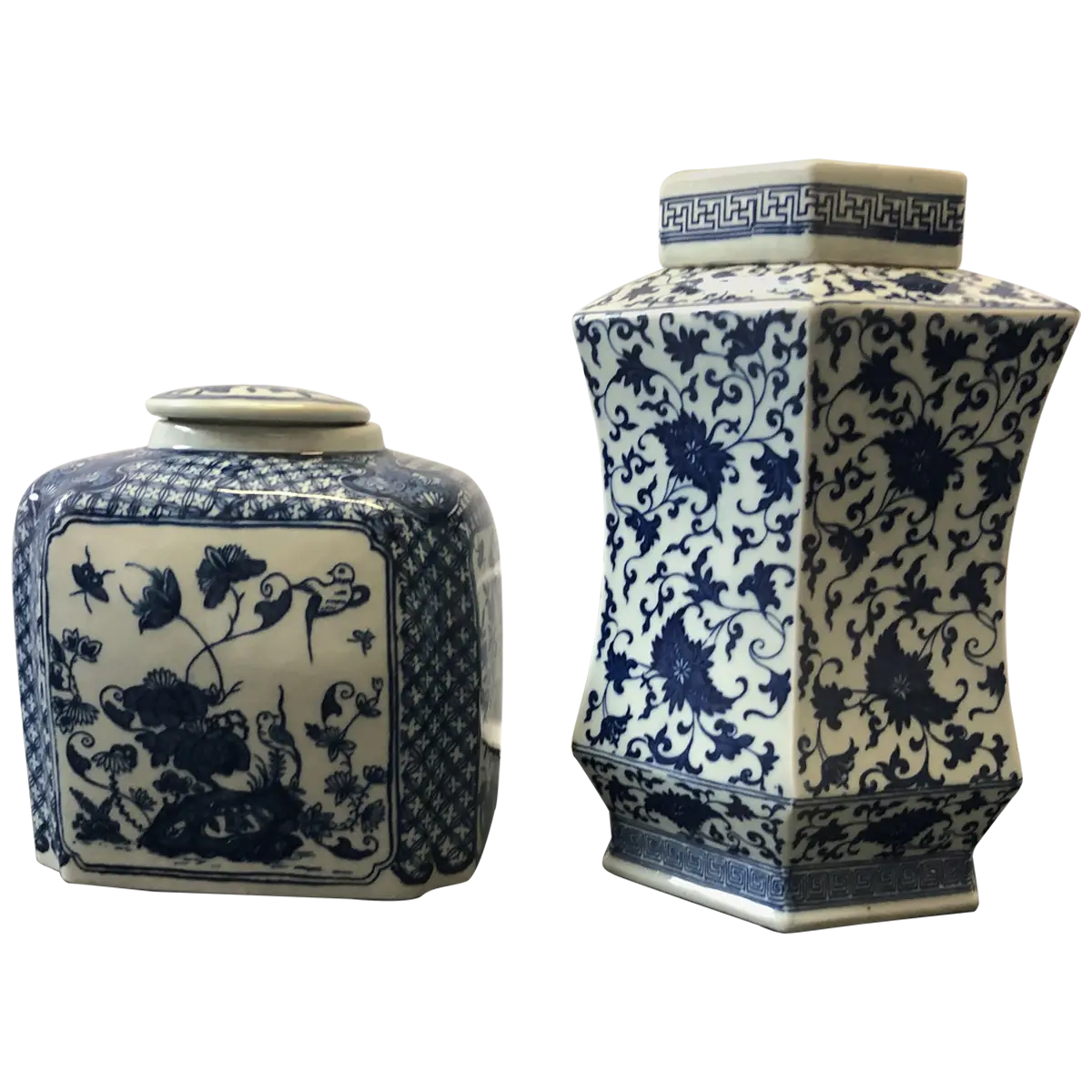 Blue Ceramic Vases