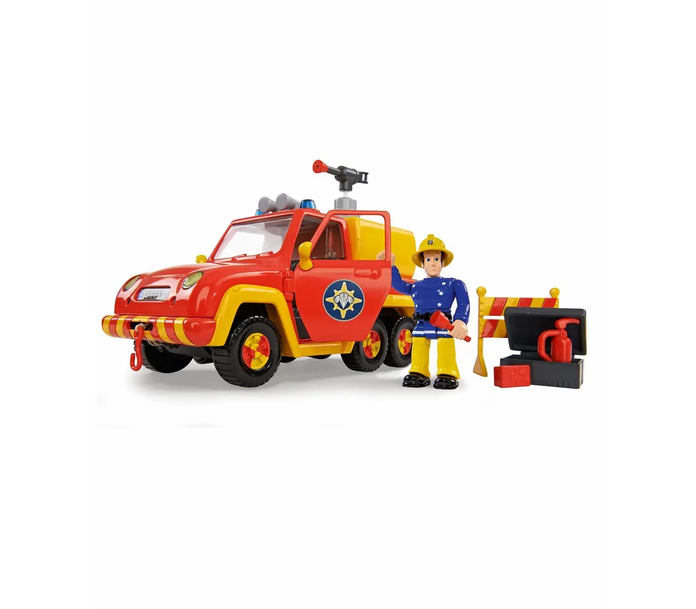 Fire Truck Toy with Firefighter Figure