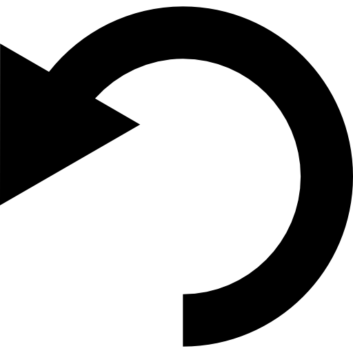 Left Arrow Symbol for Refresh