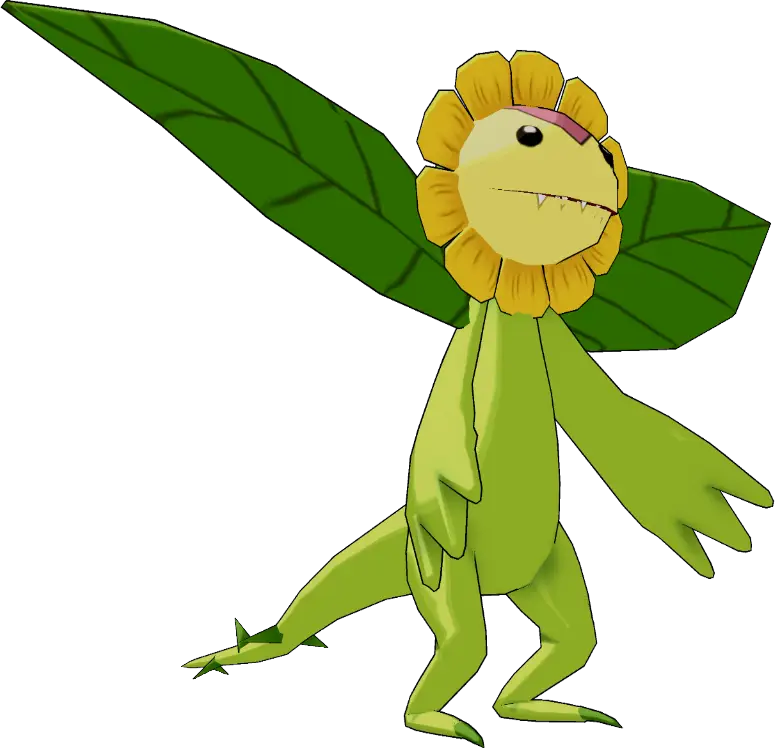 Flower Creature Cartoon
