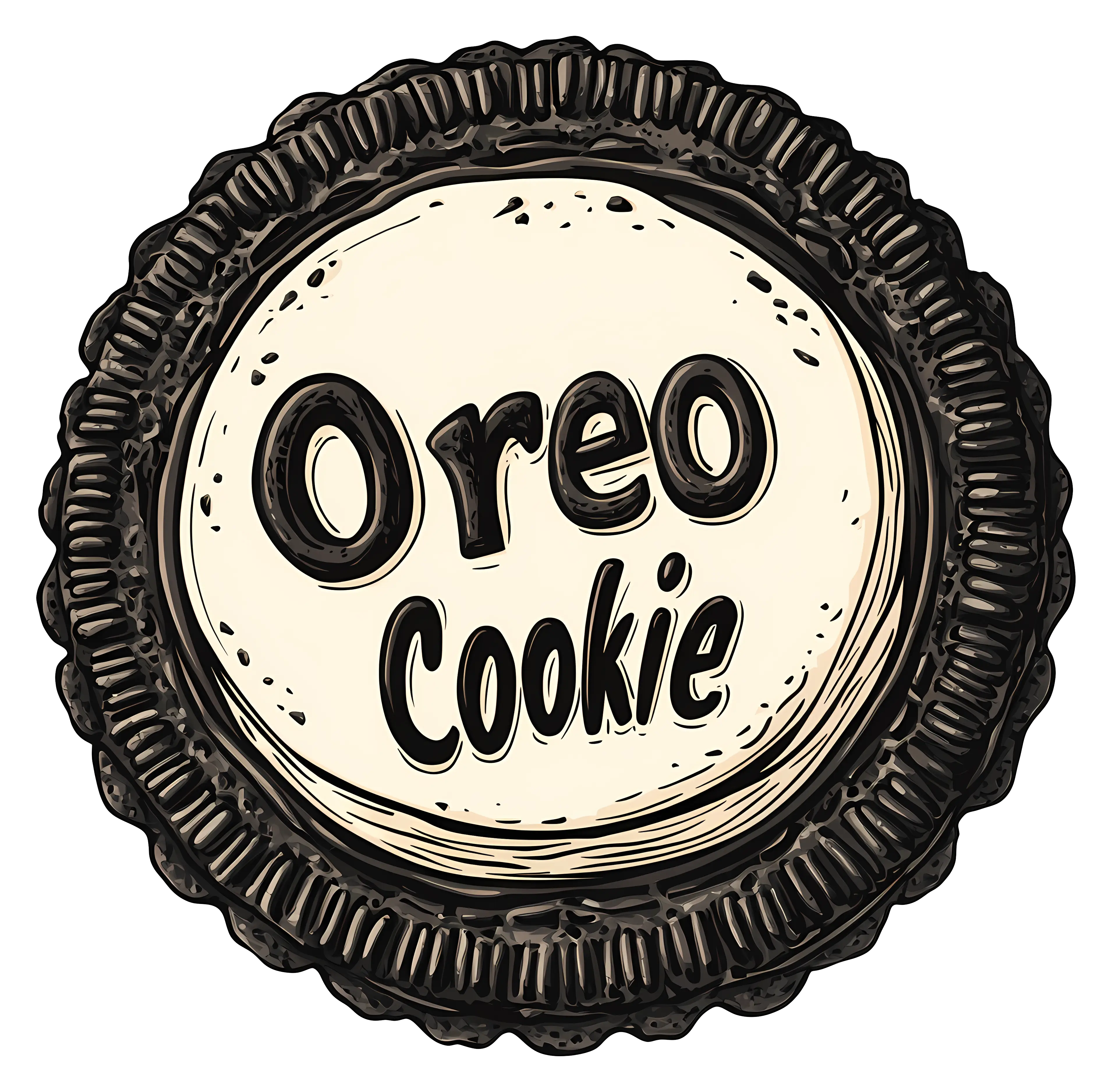 Oreo Cookie Illustration