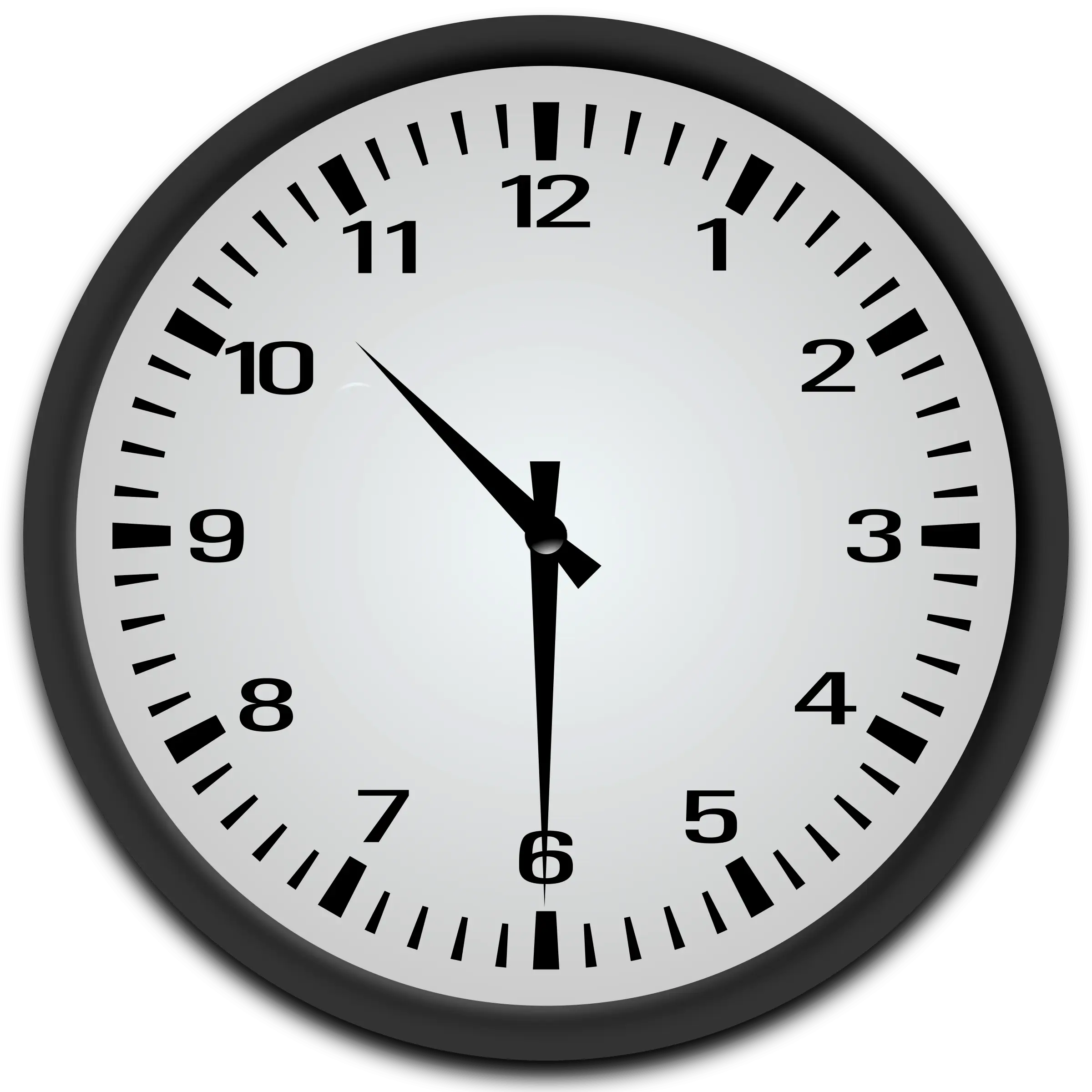 Analog Clock Illustration