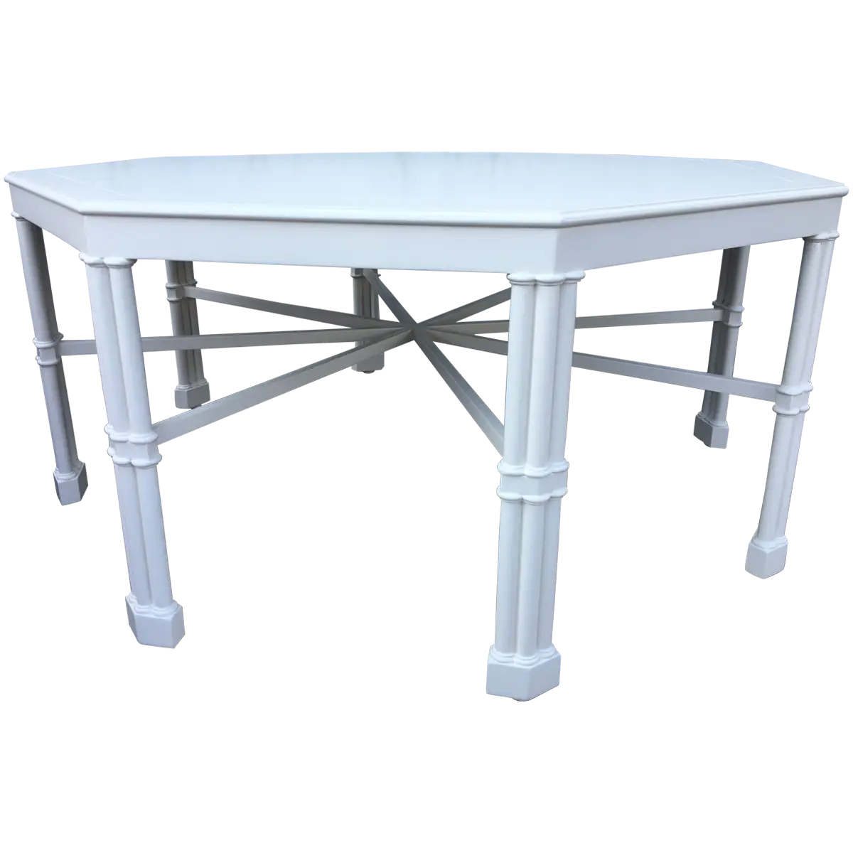 Modern White Table with Clean Design