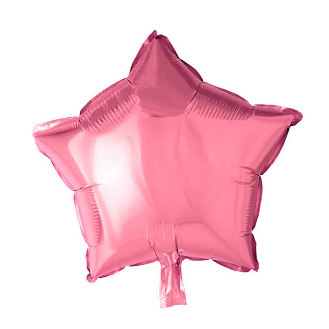 Pink Star-Shaped Party Balloon