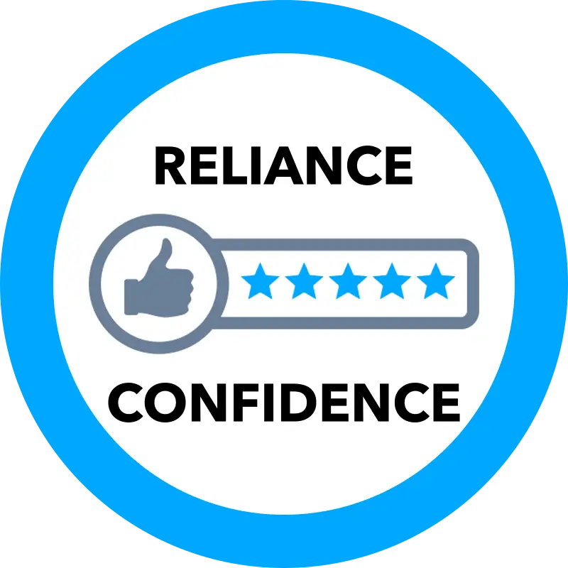 Reliance Confidence Badge
