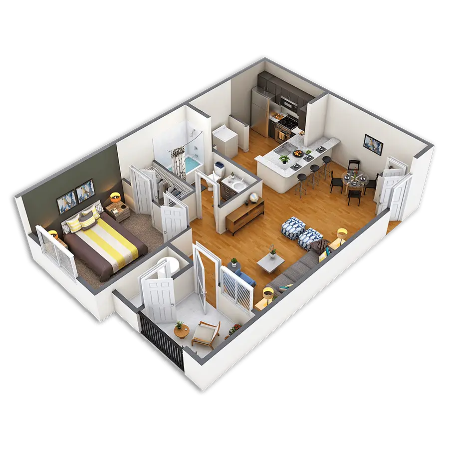 Residential Apartment Layout Design