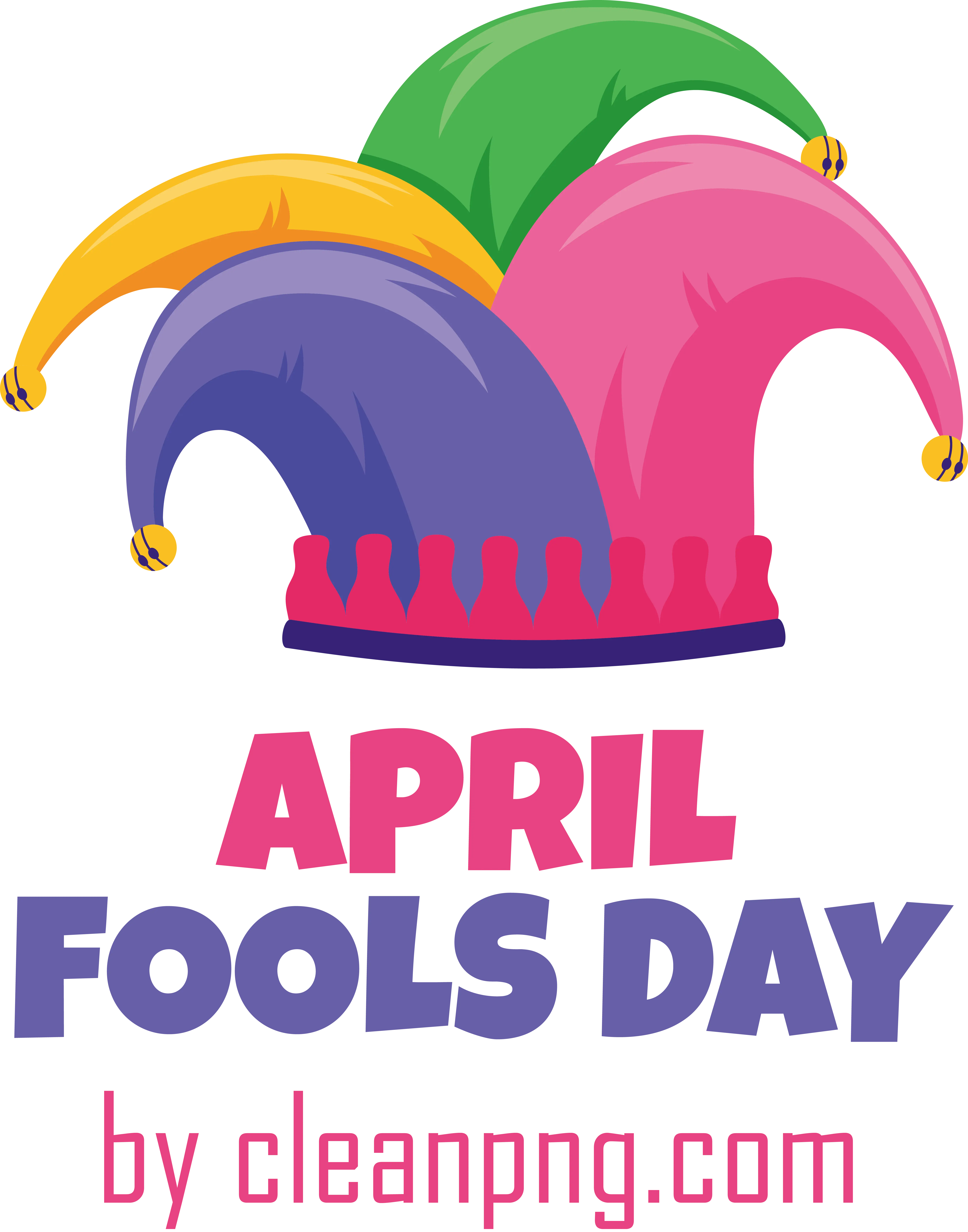 Colorful Jester Hat for April Fools Day Celebration
