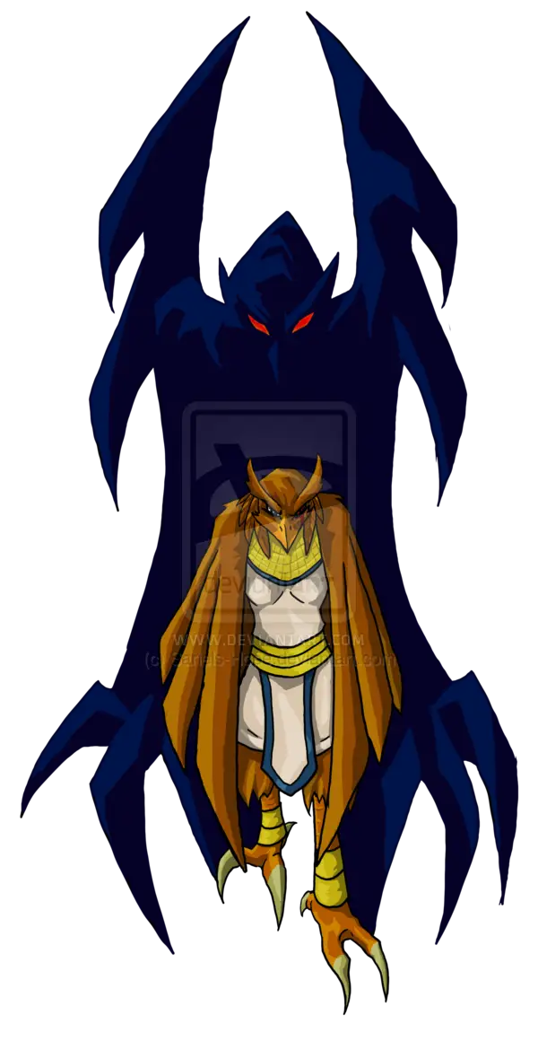 Owl Warrior with Shadow